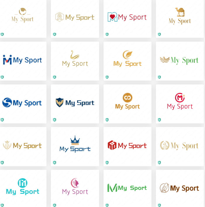 服装行业英文logo设计案例合集：“My Sport”