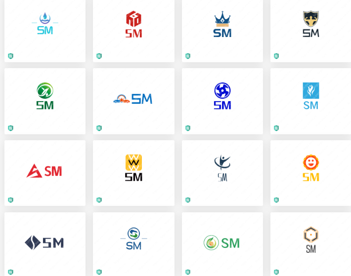 游戏APPlogo设计案例合集分享：SM