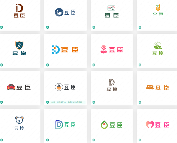 优秀logo设计作品精选【豆 臣】