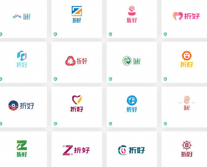 锁具行业logo设计案例分享：折好