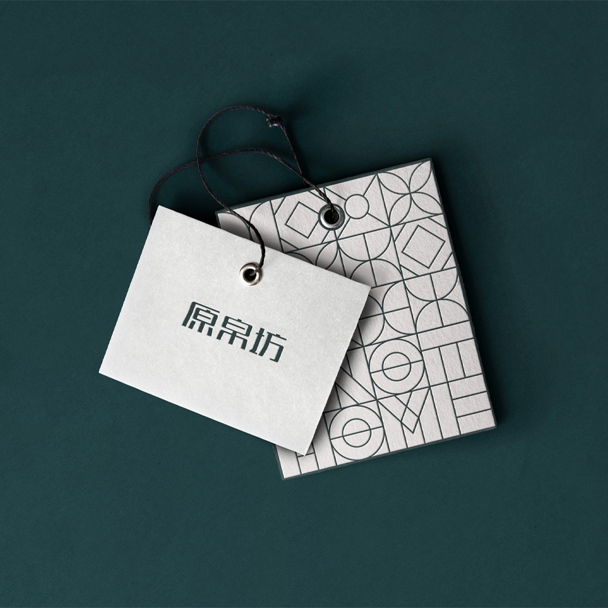 原帛坊的logo包装设计