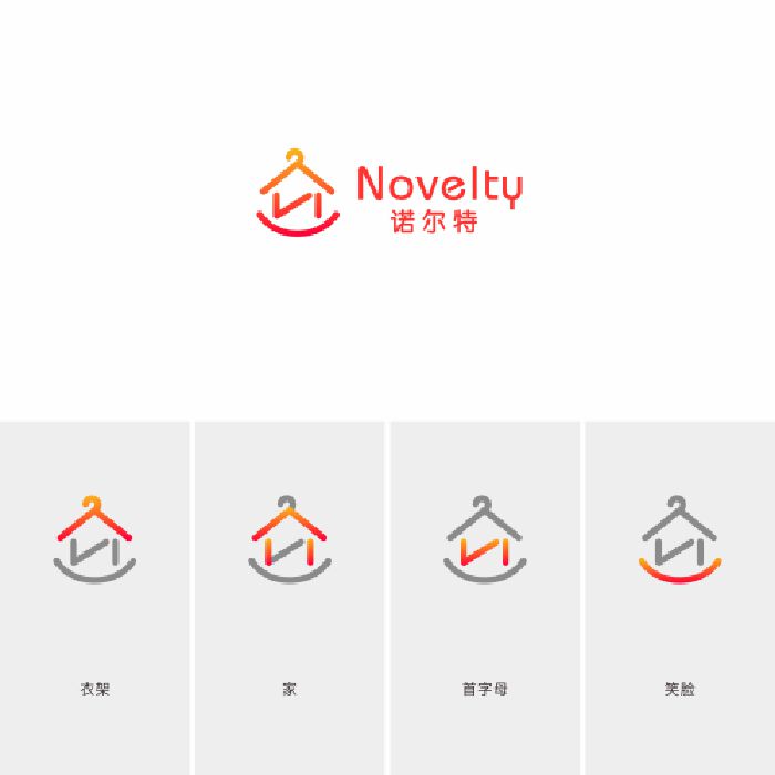 威客明德品牌设计助雇主圆满完成广西诺尔特家居用品有限公司logo设计任务