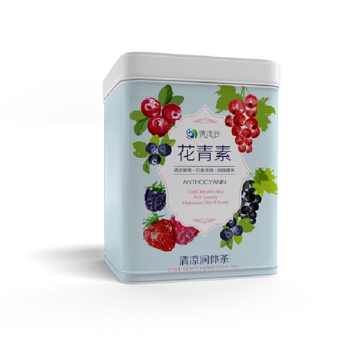 茶包装设计：“清凉谷清凉润体茶”包装设计