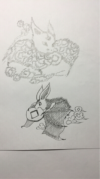 绘画设计:一份关于蝙蝠的图