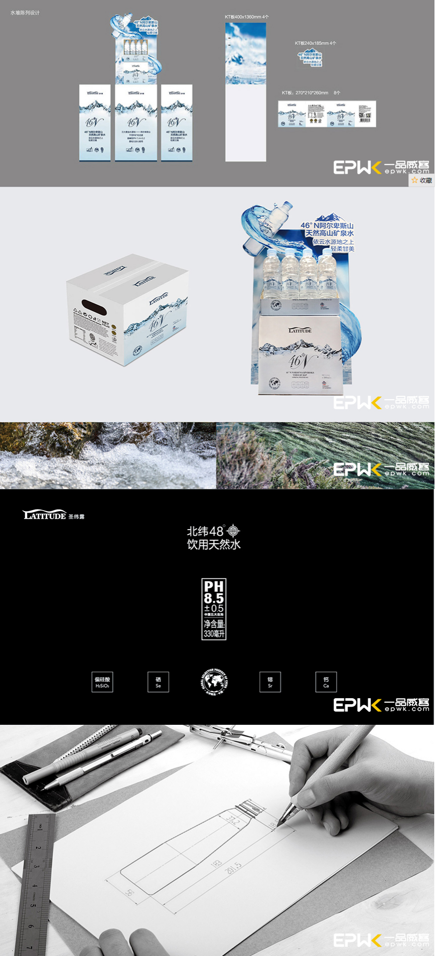 【品牌全案设计案例分享】圣纬露矿泉水品牌全案设计