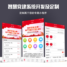 智慧党建系统开发
