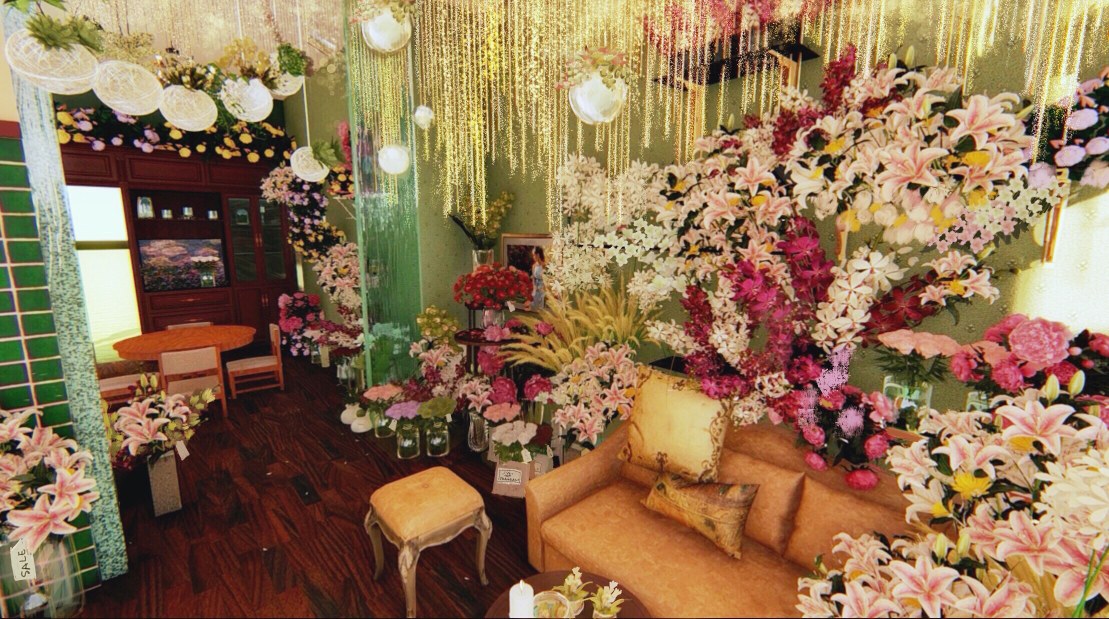 装修设计案例：花店设计