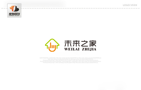 贴近居民生活类的logo设计：未来之家