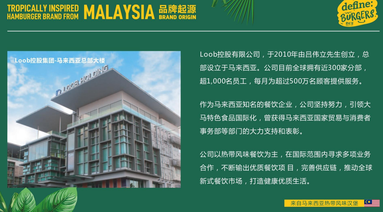品牌策划案例详情：爵町堡——马来西亚汉堡