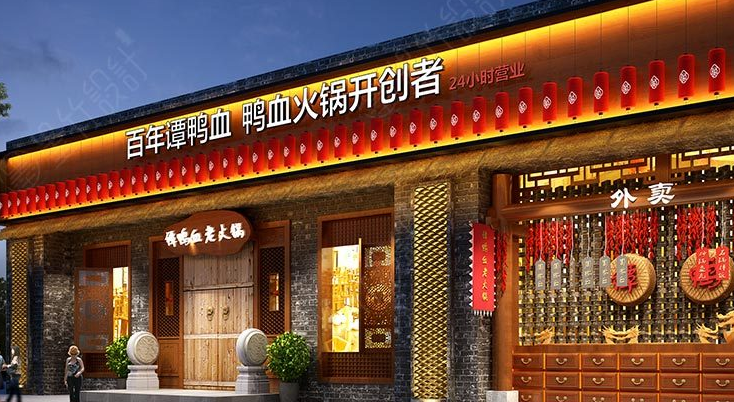 多张门头设计效果图大全欣赏