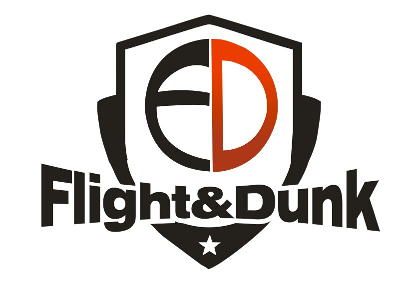篮球店铺LOGO设计及VI设计：Flight&Dunk