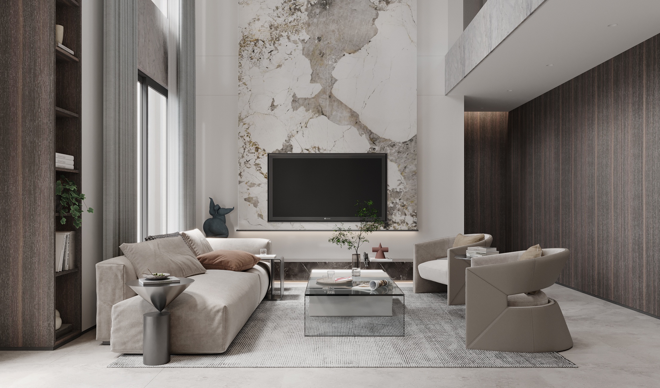 七空间 | 现代顶层复式