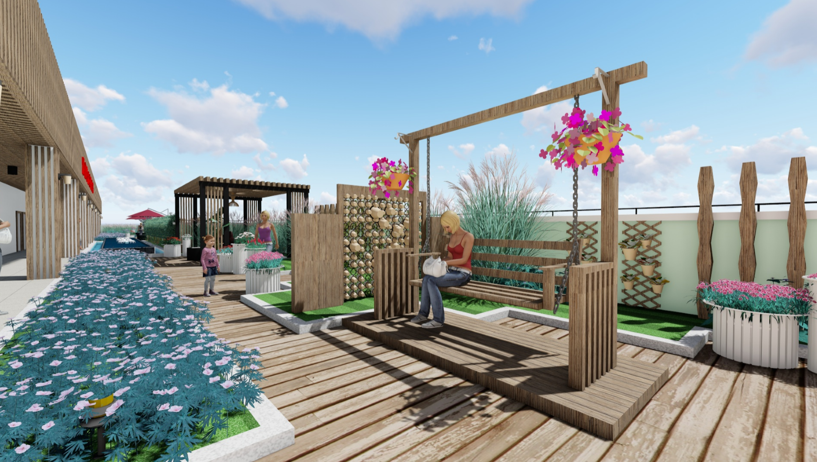 屋顶花园景观设计