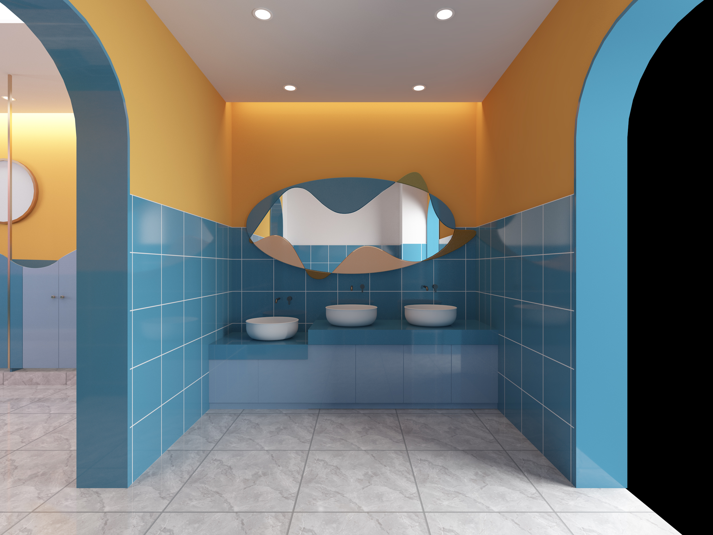 郑州小学卫生间设计