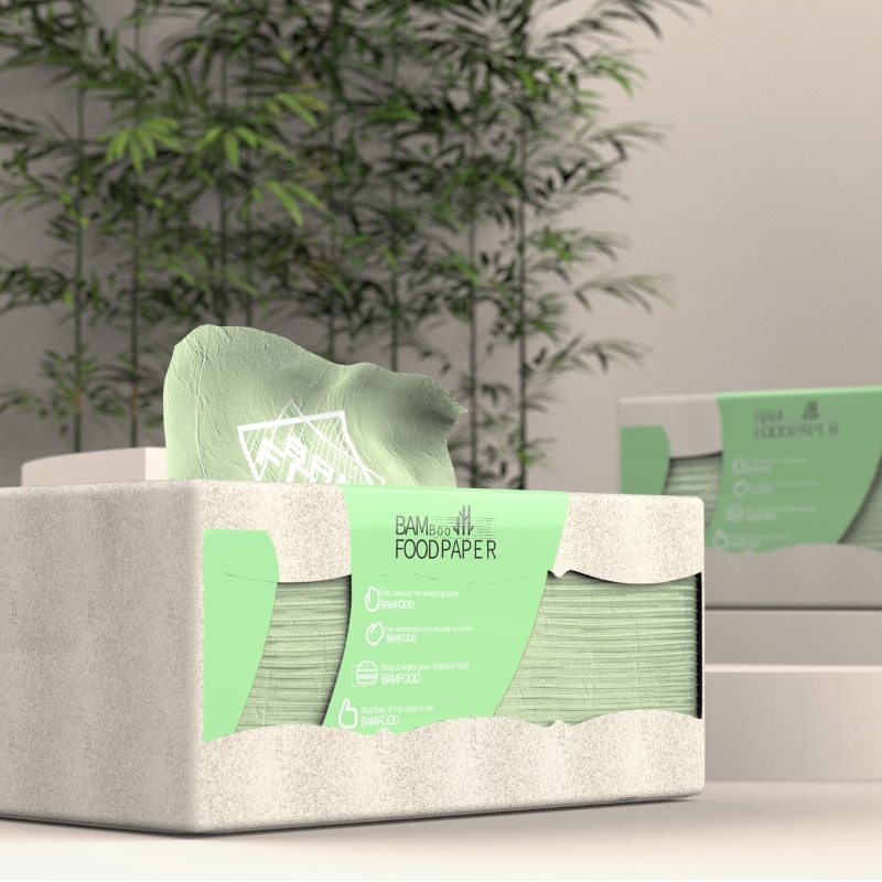 《BAMFOOD》 食物包装抽纸