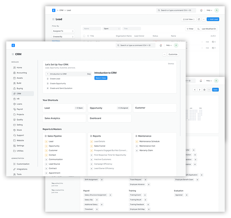 客户关系管理平台（CRM）