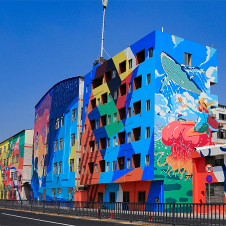 安帅画舍壁画纯手绘