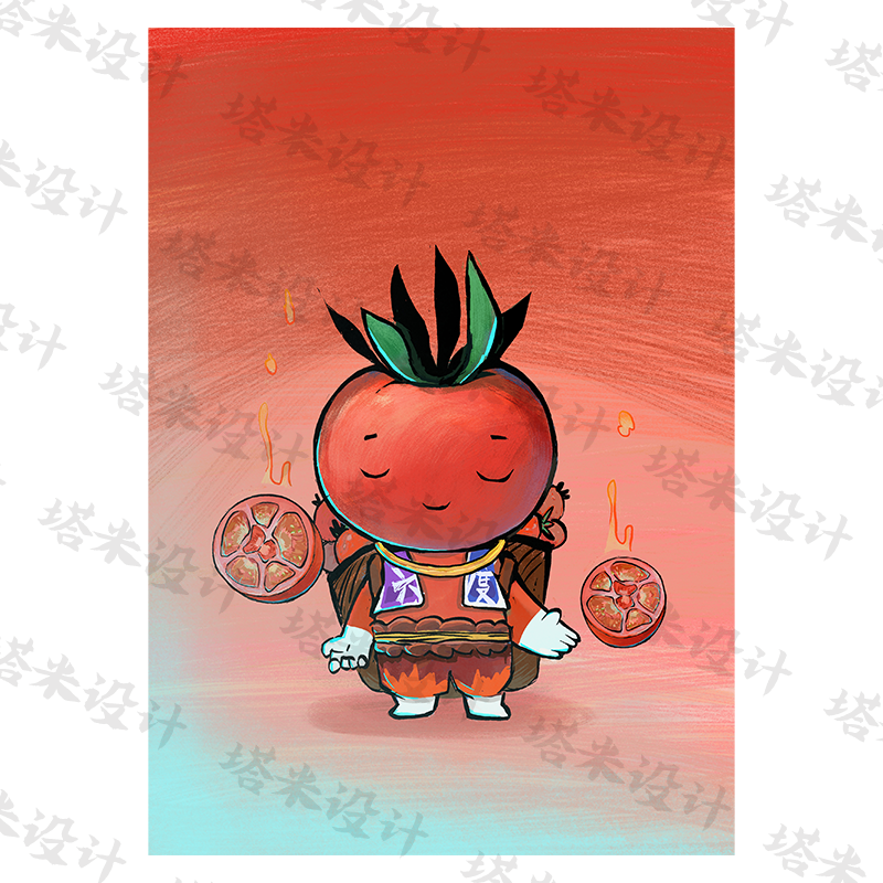番茄IP形象设计及延伸
