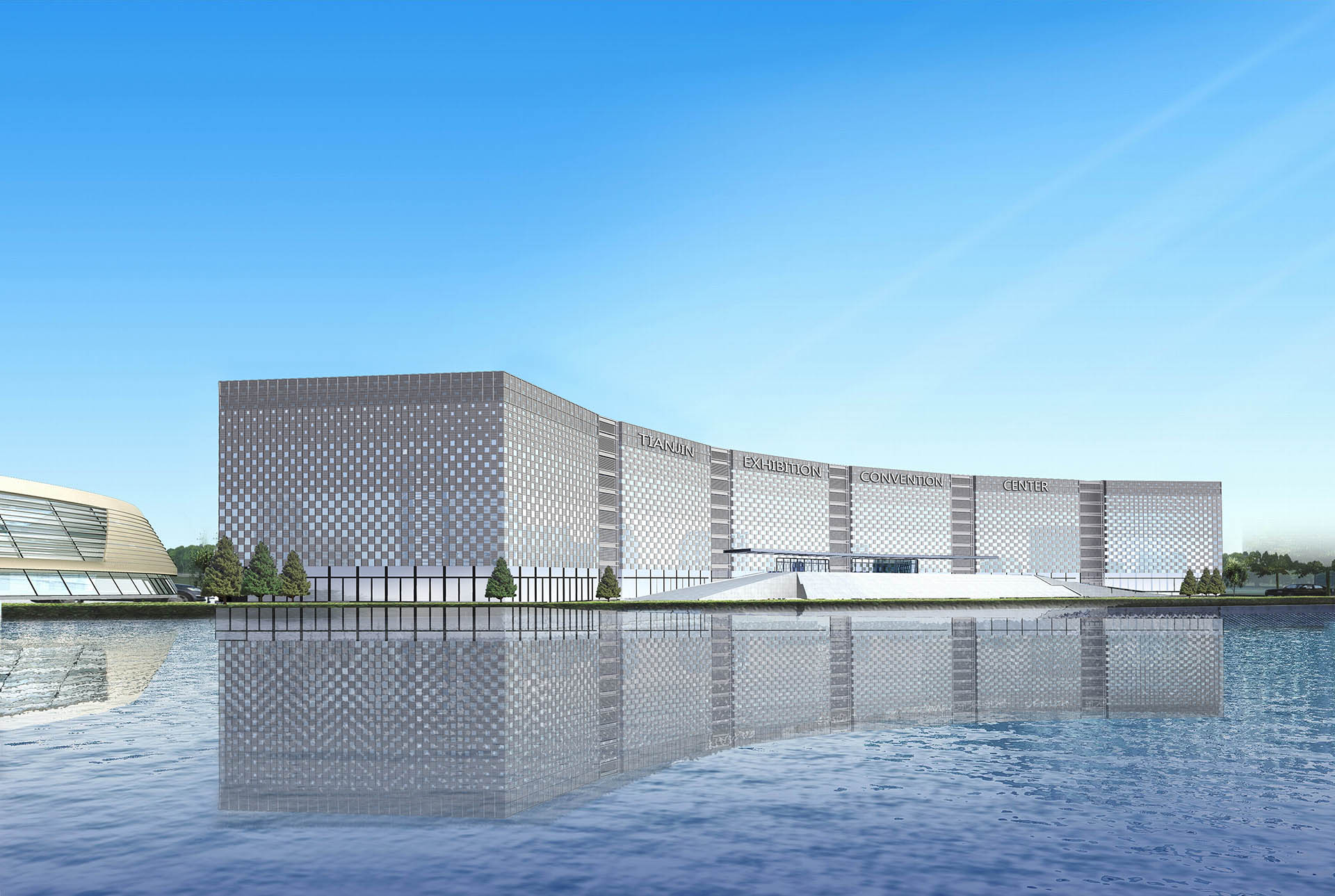 办公大楼外观效果图