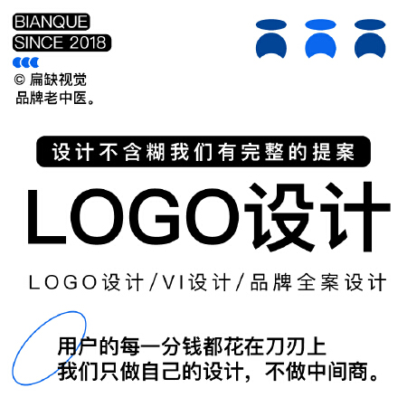 LOGO设计 x 扁缺视觉 - A级
