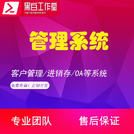 【管理系统定制开发】免费咨询！OA/进销存/ERP等系统