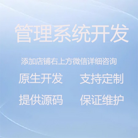 管理系统开发