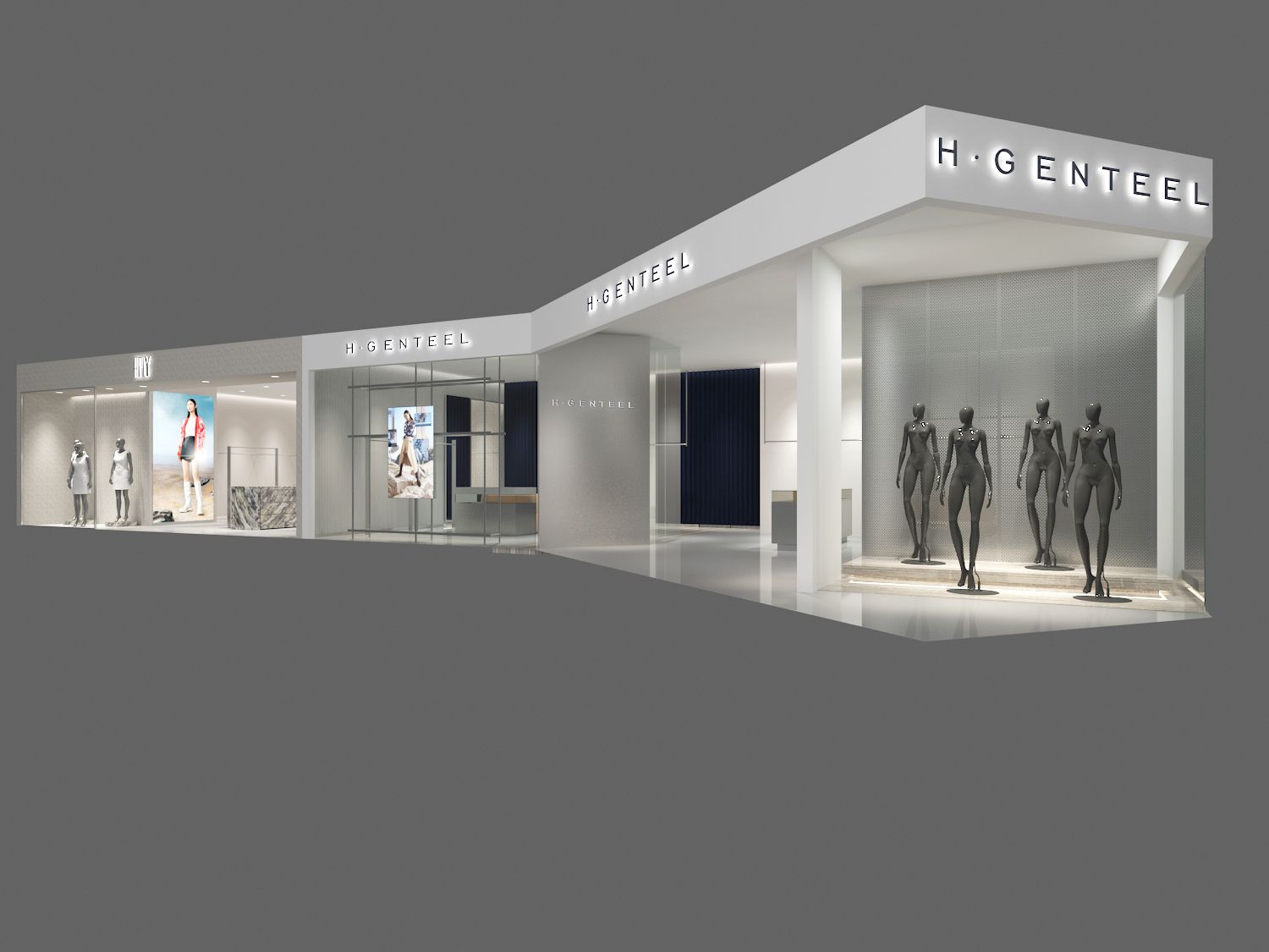 女装店铺空间设计