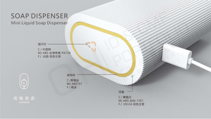 产品设计-便携式自动泡沫/出水机