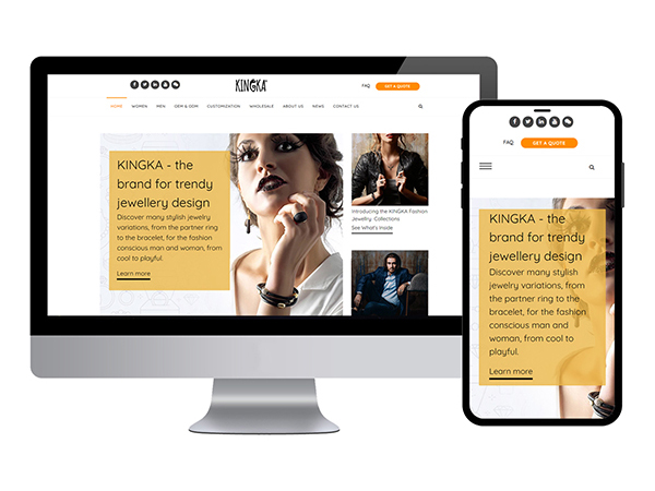 珠宝网站设计案例