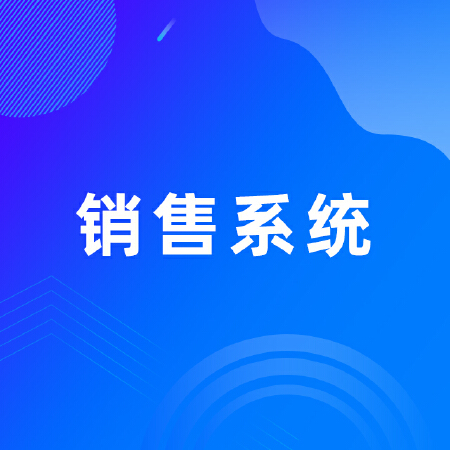销售系统定制