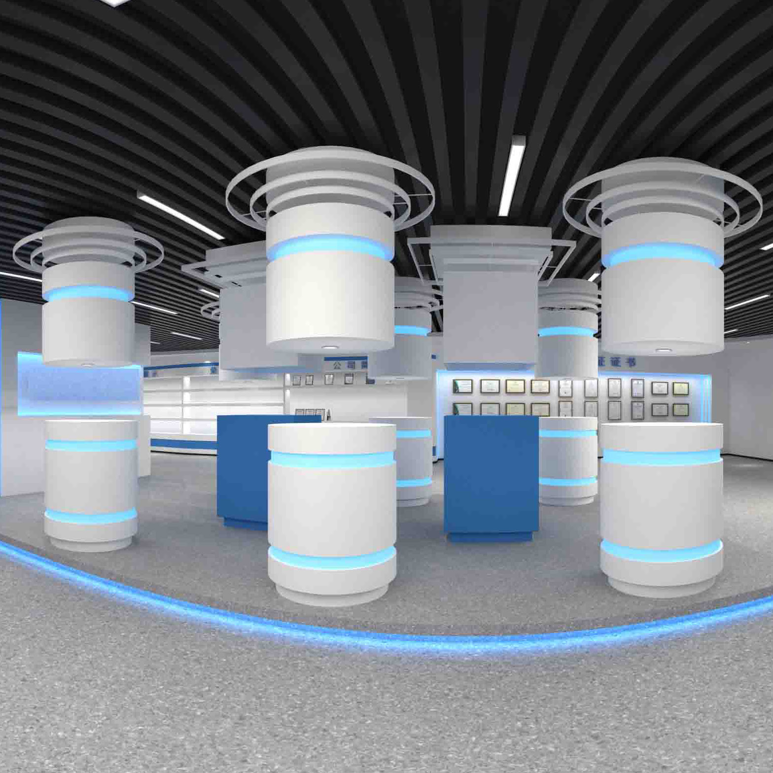 新能源公司展厅