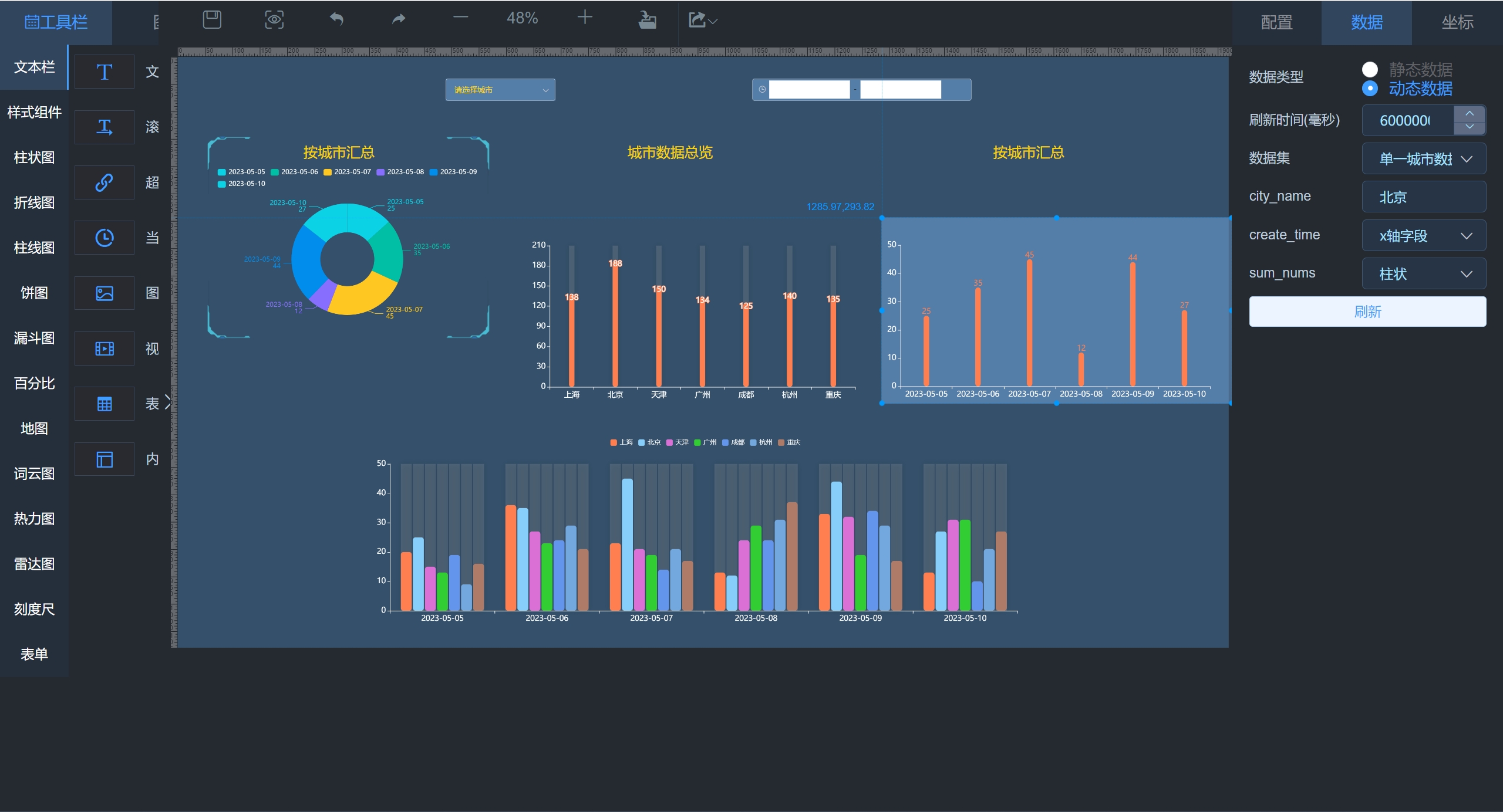数据可视化工具项目
