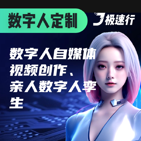 数字人定制：数字人自媒体视频创作、亲人数字人孪生