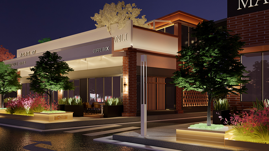 道路景观照明、楼宇亮化照明工程成果展