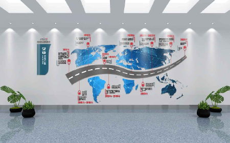 企业/校园文化形象墙设计