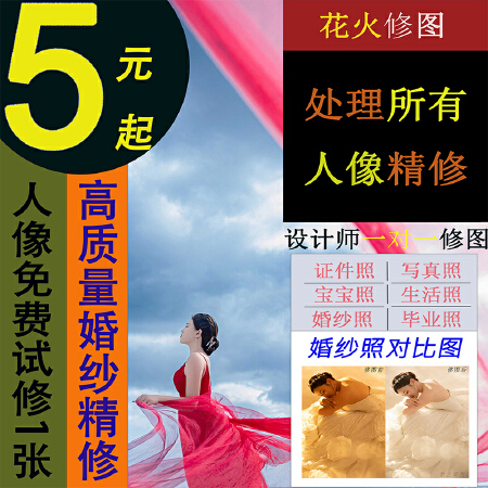 人像精修（所有类型）