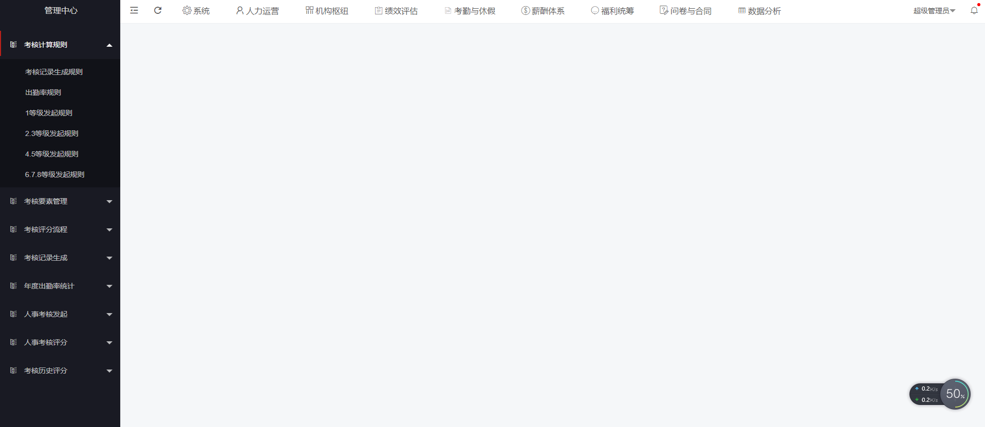 HRM 电子人力资源管理系统