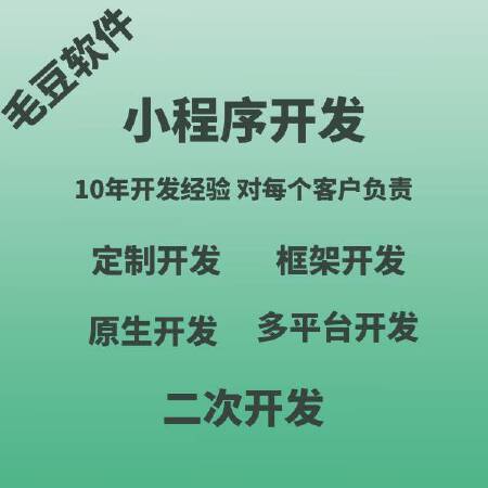 小程序开发（微信、短视频渠道加粉、小红书）