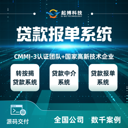 贷款报单系统银行金融贷款erp管理系统软件开发贷款报单软件