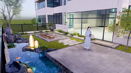 庭院设计花园设计别墅设计民宿设计