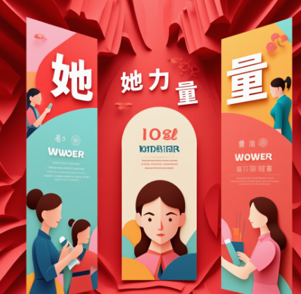 “三八”国际劳动妇女节，一组海报致敬“她力量”