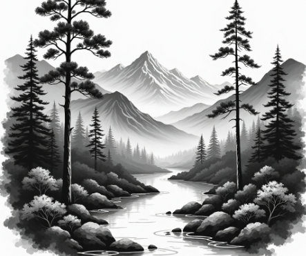 黑白装饰画有哪些特色?黑白装饰画如何布置?