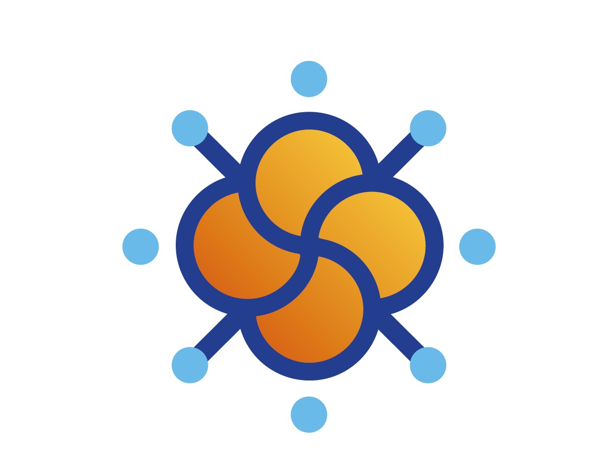原子造型logo