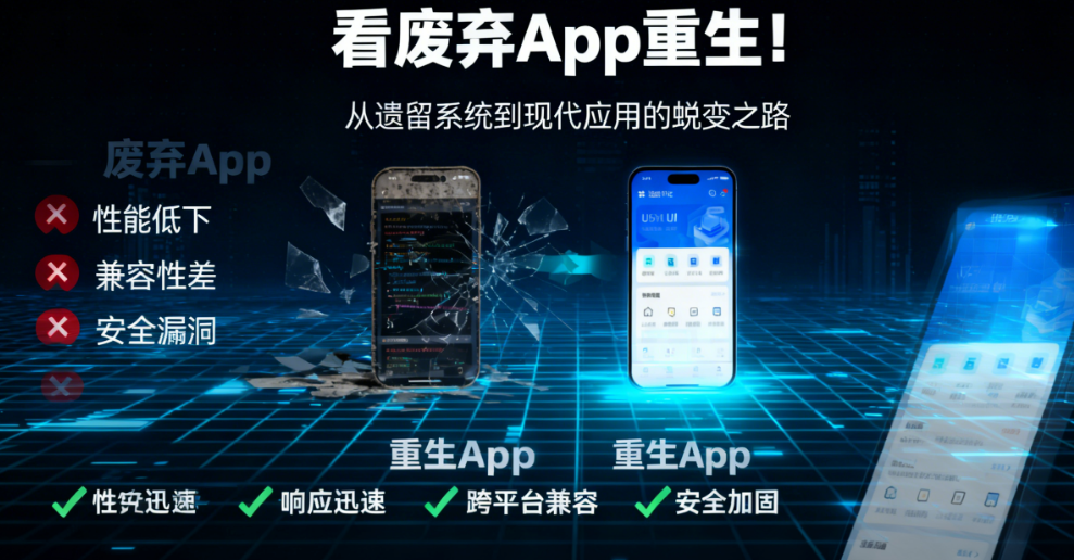老代码如何改造?看废弃App重生!