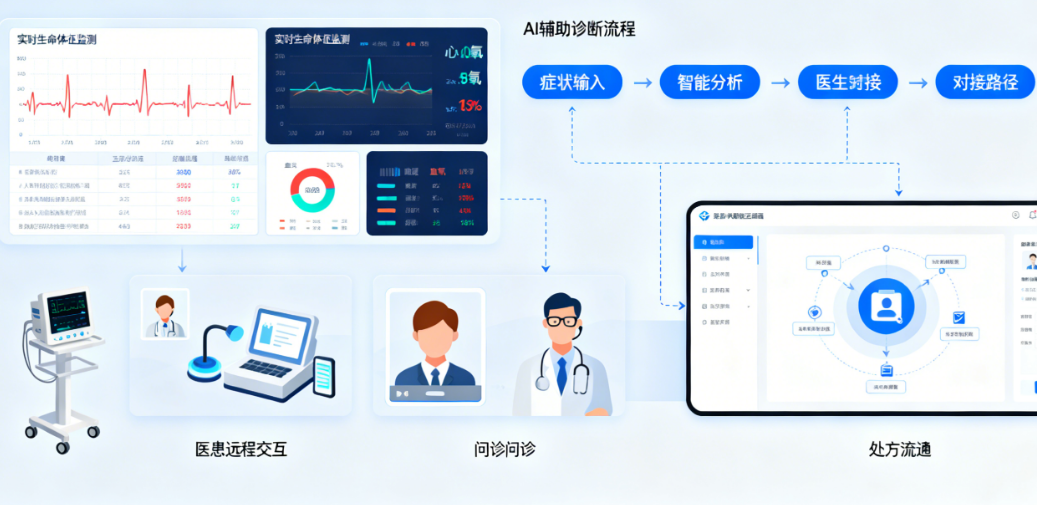 物联网开发人工智能小程序：解锁远程医疗、智慧养老、工业制造与穿戴设备的未来场景