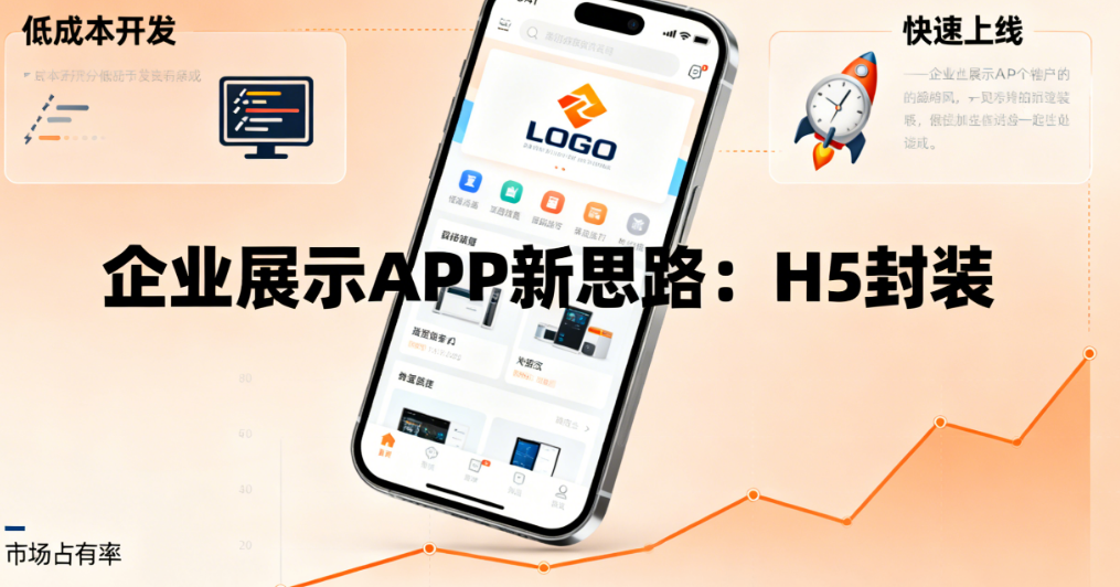 企业展示APP新思路:H5封装,低成本快速抢占移动市场