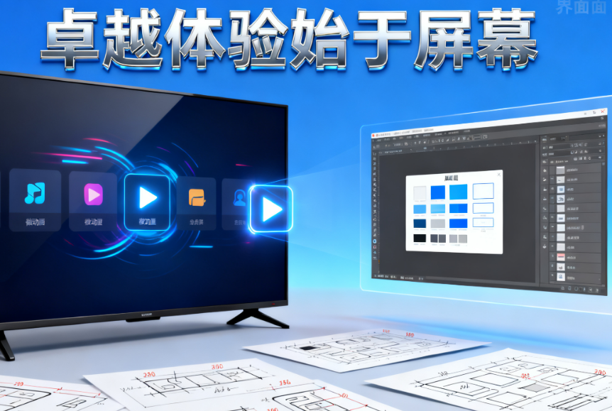 卓越体验始于屏幕:揭秘电视界面UI设计的核心法则与实战框架