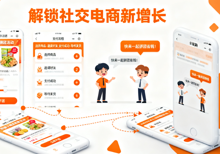解锁社交电商新增长:深度解析微信小程序拼团支付功能全链路设计