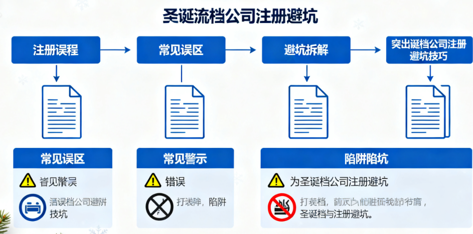 圣诞档公司注册避坑全攻略:流程拆解 + 常见误区,新手创业快速上手