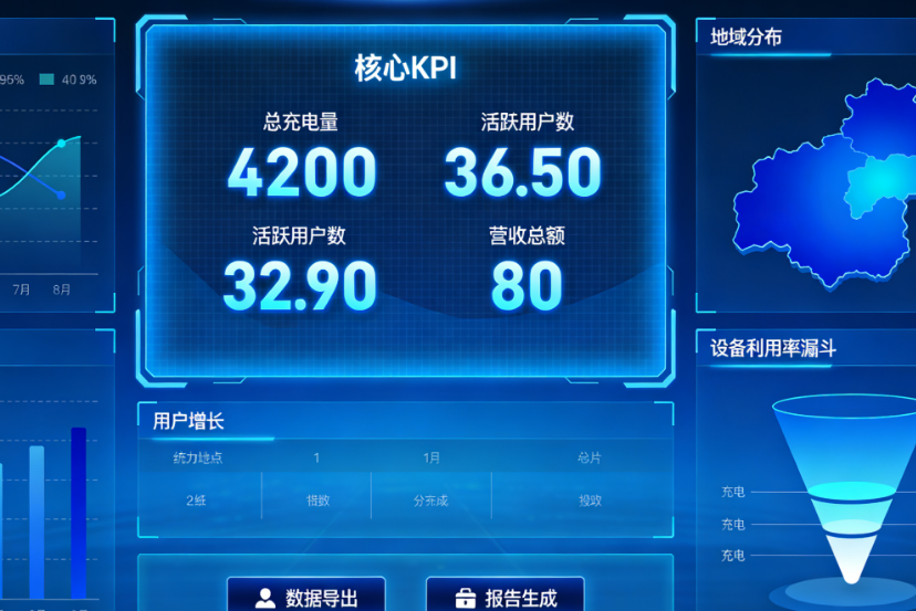 开发一个共享充电APP需要多少钱？共享充电桩管理系统有哪些功能？